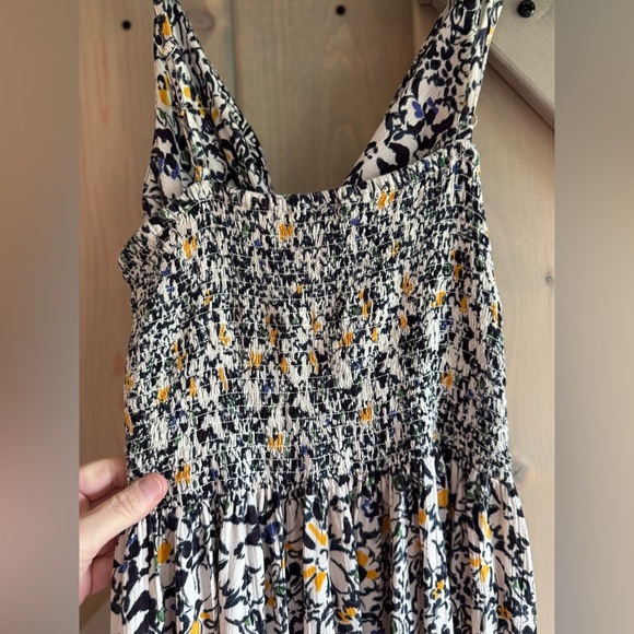 Like New Nostalgia Black Floral Cut Out Maxi Dress - Picture 9 of 11